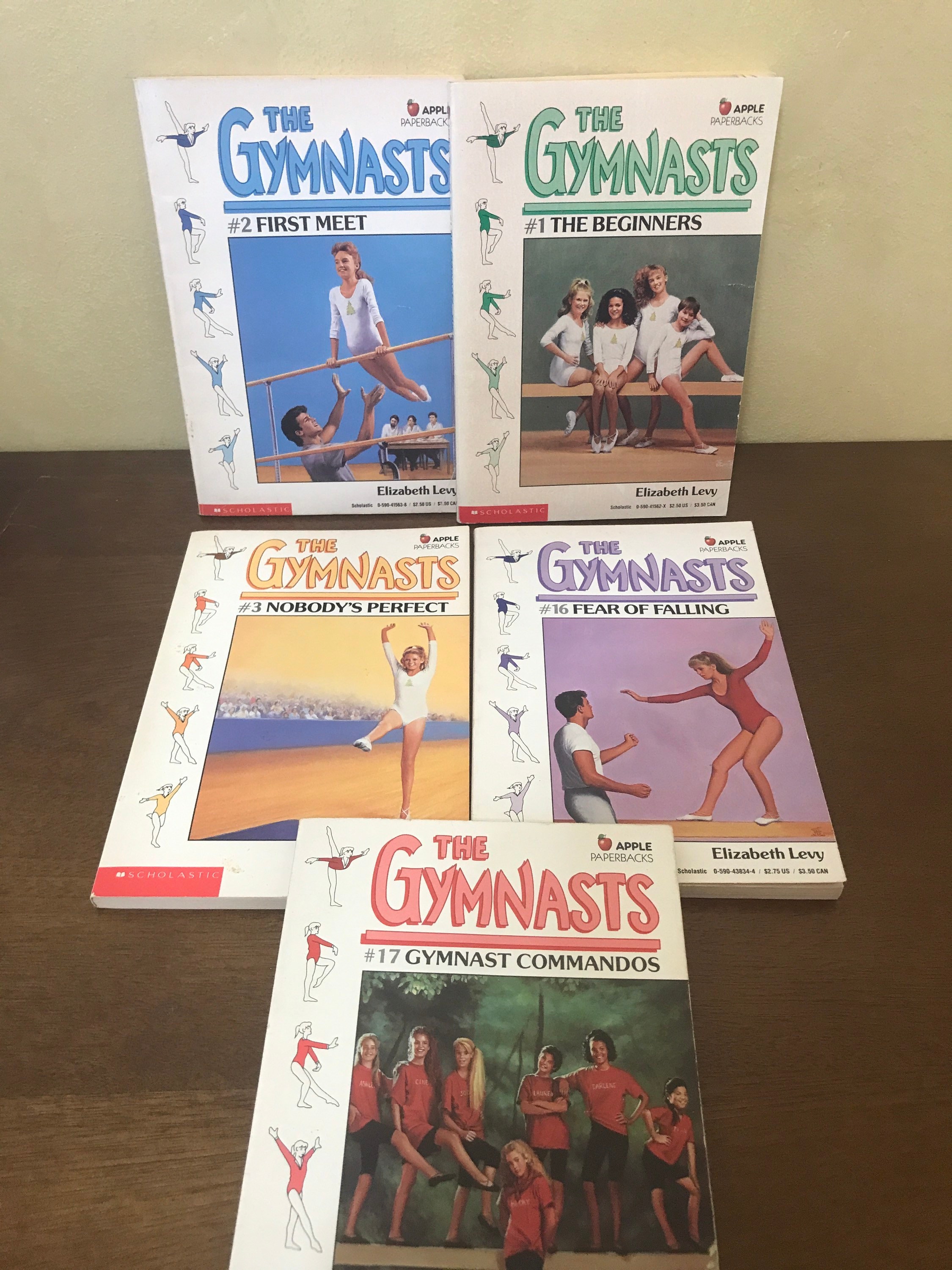 The Gymnasts Book Series Elizabeth Levy - CHOOSE TITLE