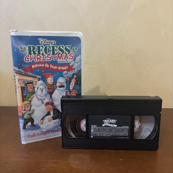 Disney's Recess Christmas Miracle on Third Street VHS, Nostalgic