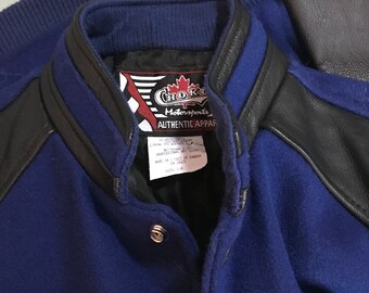 AC Delco Racing Jacket - Choko Motorsports Leather Wool Varsity