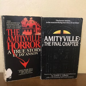 Amityville Horror Novels Amityville Horror - The Nightmare Continues - Amityville The Final Chapter - CHOOSE TITLE - 70s True Horror