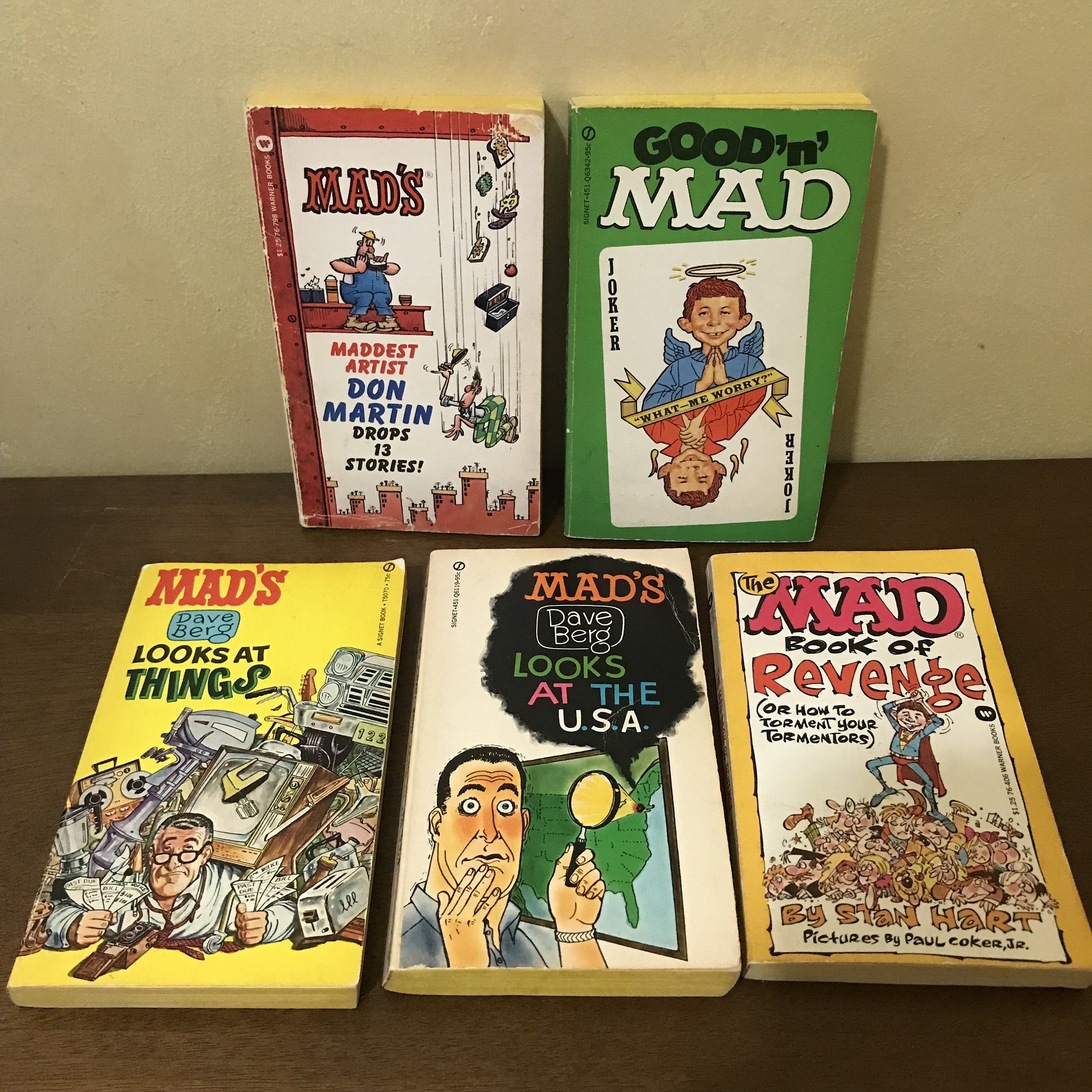 Mad Comic Books 60s 70s, Assorted Title, Dave Berg, Don Martin