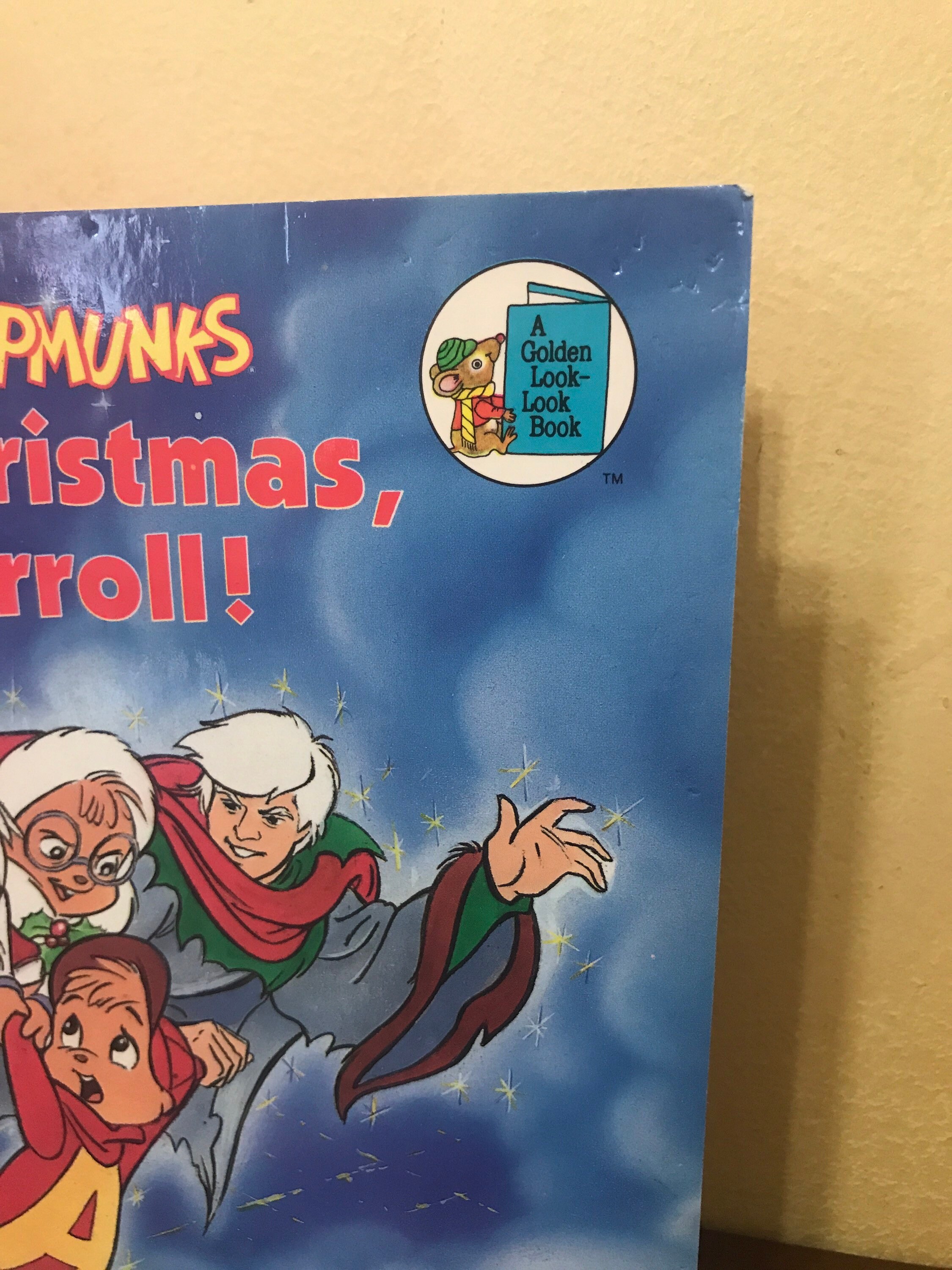 Alvin Et Les Chipmunks Dessin Anime 1990 Alvin et les Chipmunks Joyeux Noël M. Carroll 1990 Couverture - Etsy France