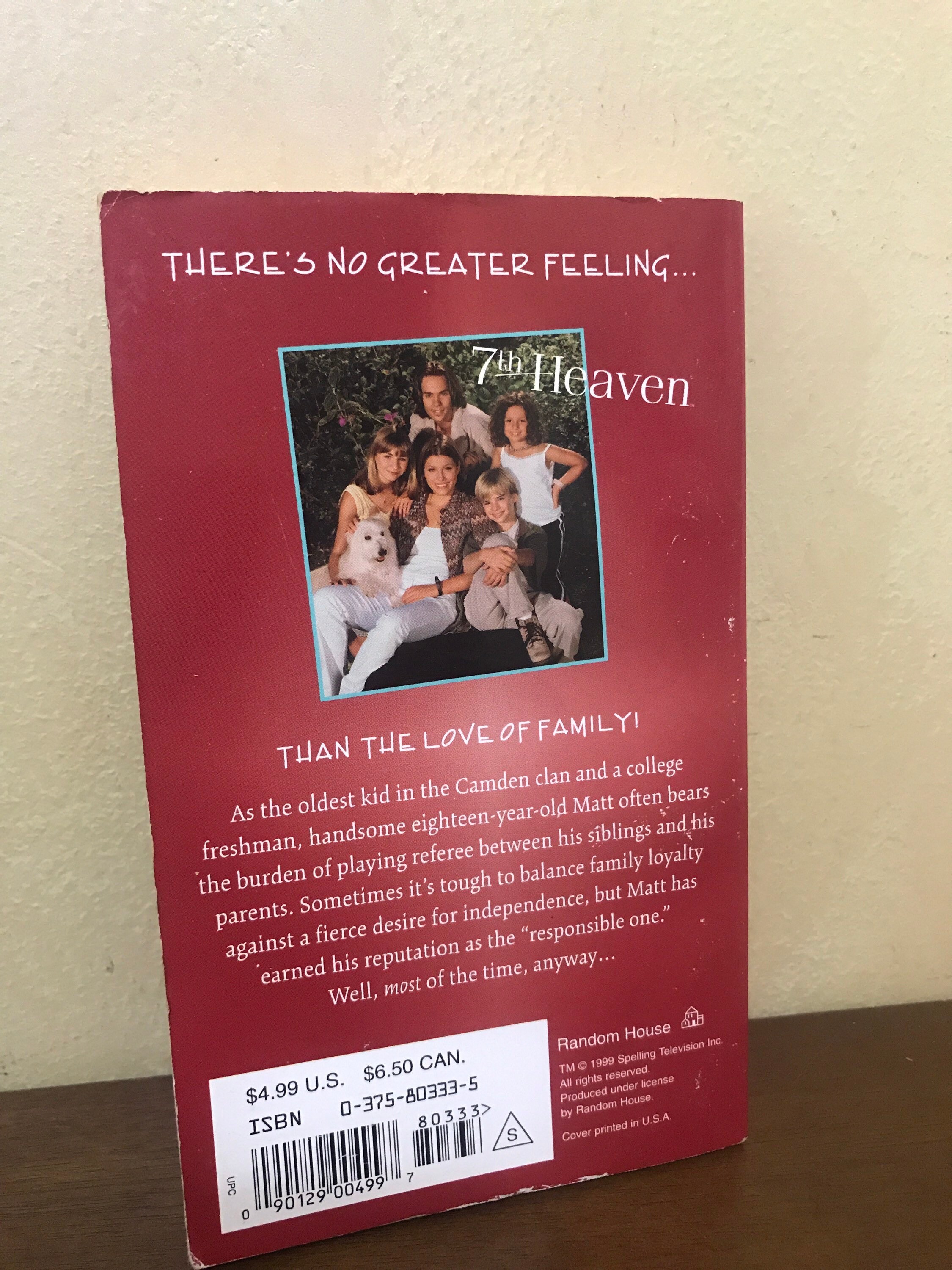 7th Heaven Book Series Various Titles YOU CHOOSE 7th Etsy