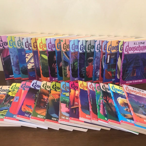 Goosebumps Book Series 90s CHOOSE - Assorted Titles | RL Stine Teen Horror | Omg I Had That Description | R.L. Stine 90s Goosebumps Scary