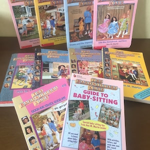 The Baby-Sitters Club 90s Original Chapter Books Ann M Martin CHOOSE | The Babysitters Club Book Series 90s Teen Reads Scholastic