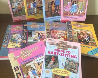 The Baby-Sitters Club 90s Original Chapter Books Ann M Martin CHOOSE | The Babysitters Club Book Series 90s Teen Reads Scholastic