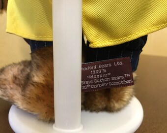 Mookie 1930's Jazz Era Brass Button Bears 20th Century