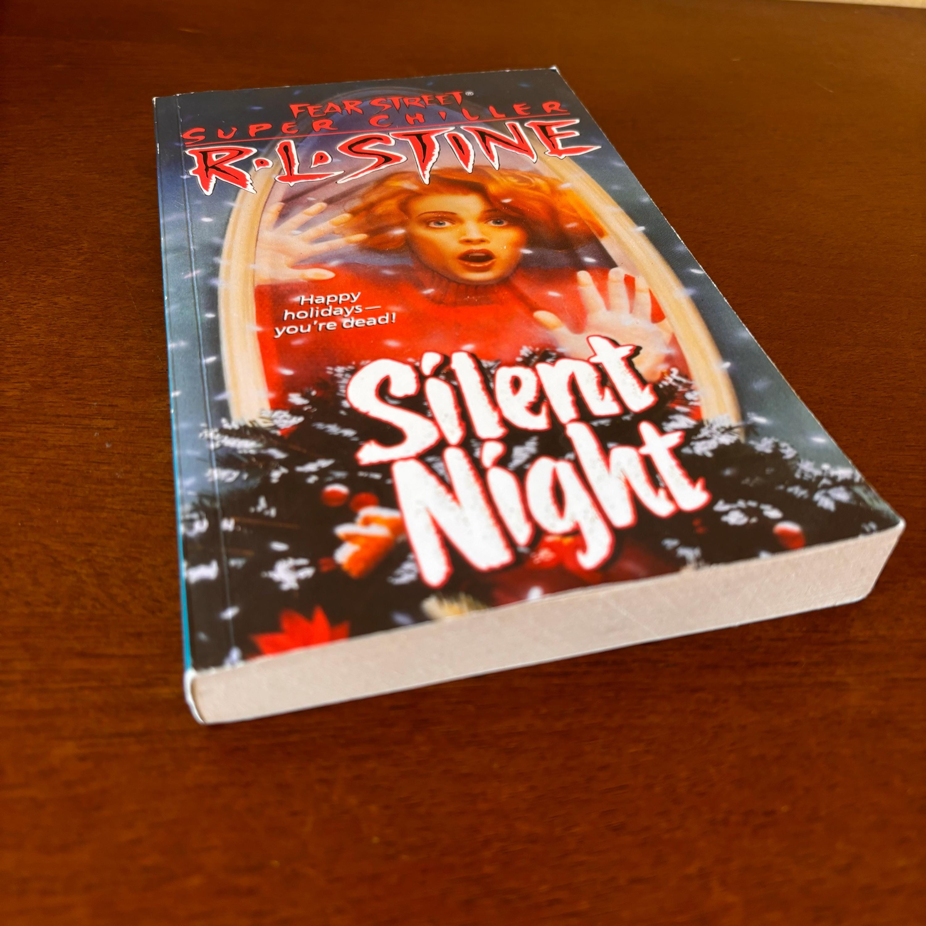 R.L. Stine Silent Night コレクターズエディション RL Stine Silent Night LARGE Paperback 2003 Simon Pulse Teen