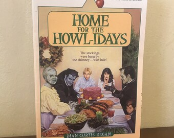 Home for the Howlidays Dian Curtis Regan | 90s Apple Paperbacks | 90s Teen Reads Holidays | 90s Book Fair Books
