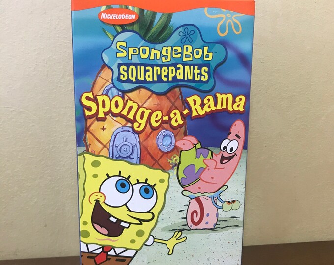Spongebob Squarepants Sponge-a-rama VHS - Spongebob Squarepants ...