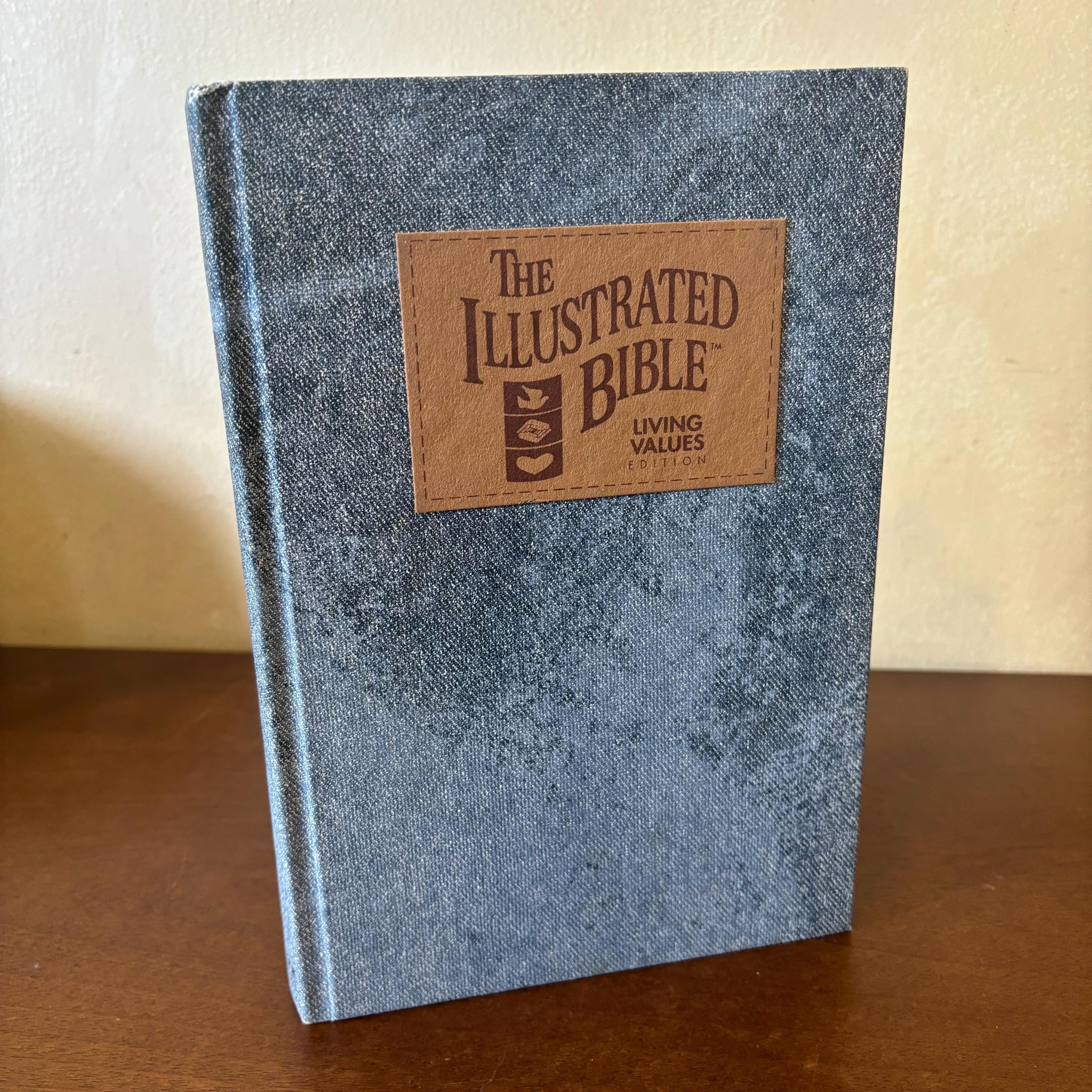 The Illustrated Bible Living Values First Edition 1989 David