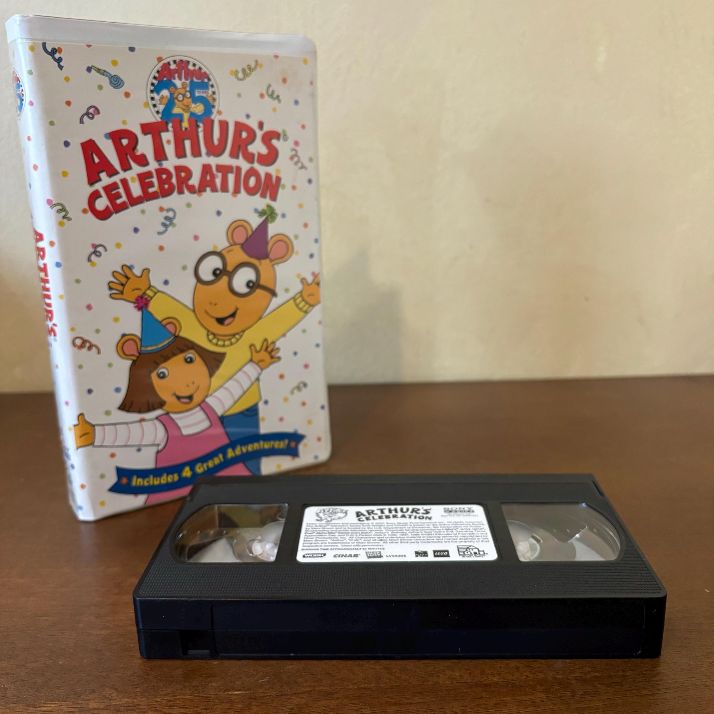 Arthur's Celebration 4 Great Adventures VHS - Arthur's