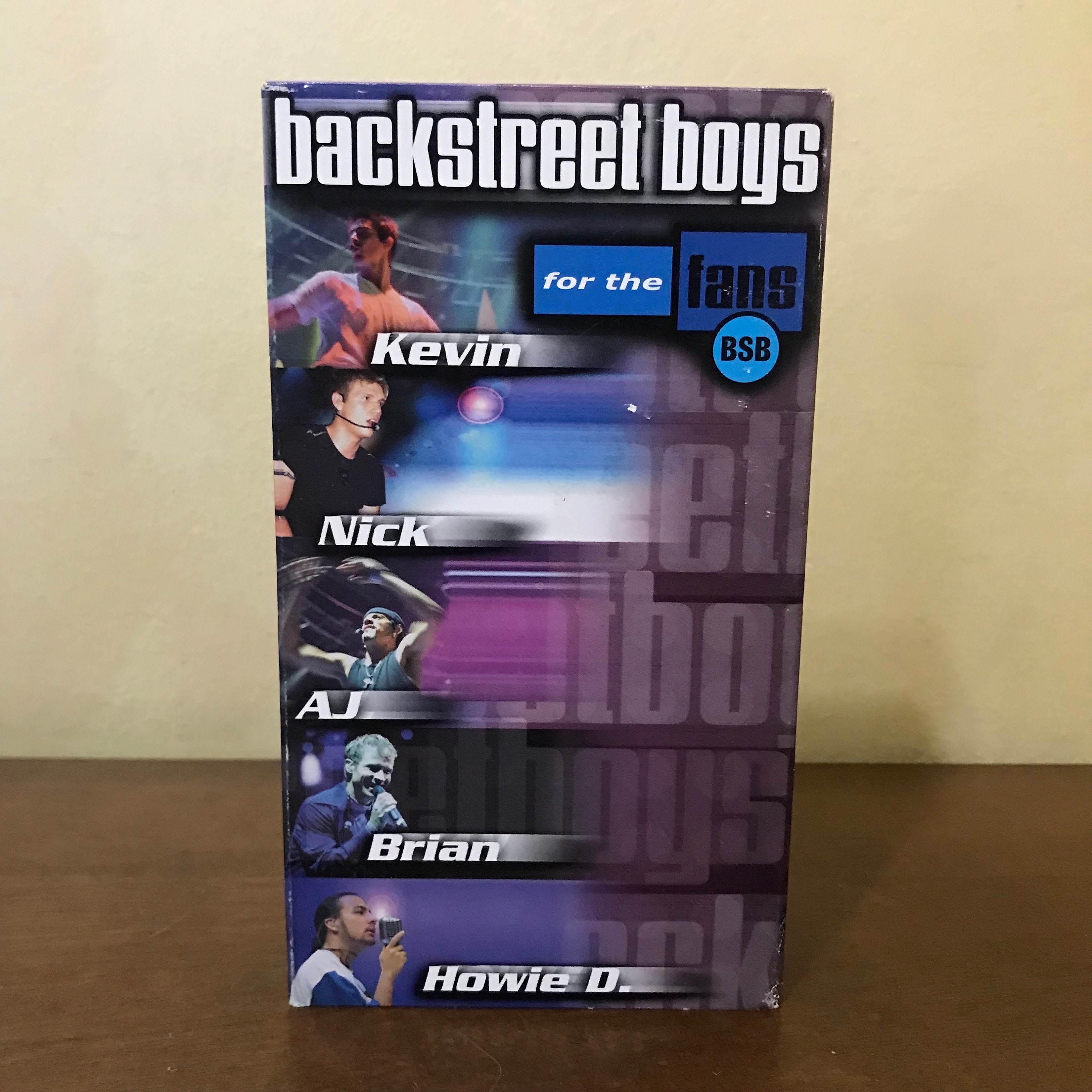 Backstreet Boys for the Fans BSB VHS, 2000 - Etsy