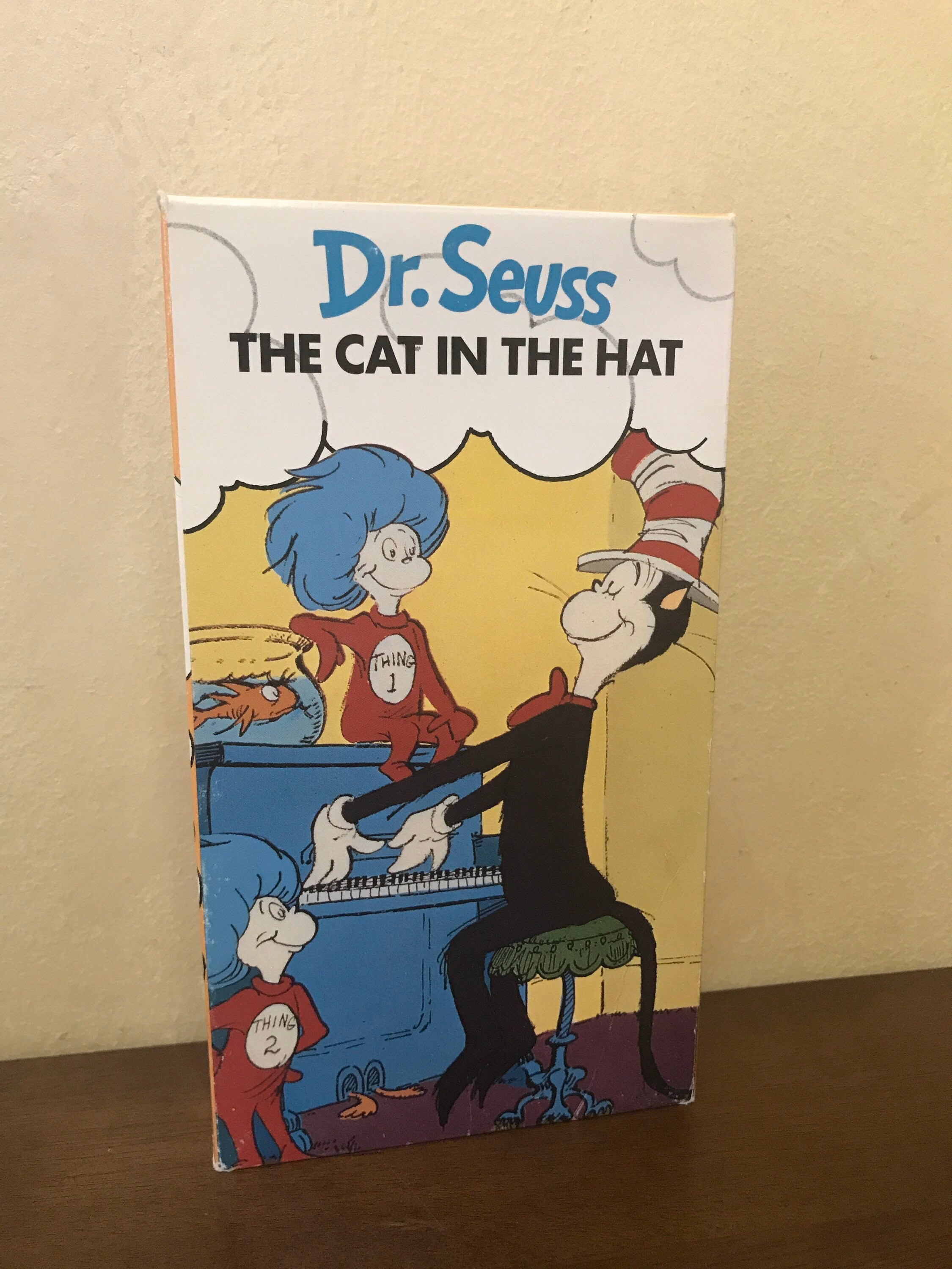 1989 Dr Seuss Cat in the Hat VHS Dr Seuss Cartoon VHS 80s Etsy
