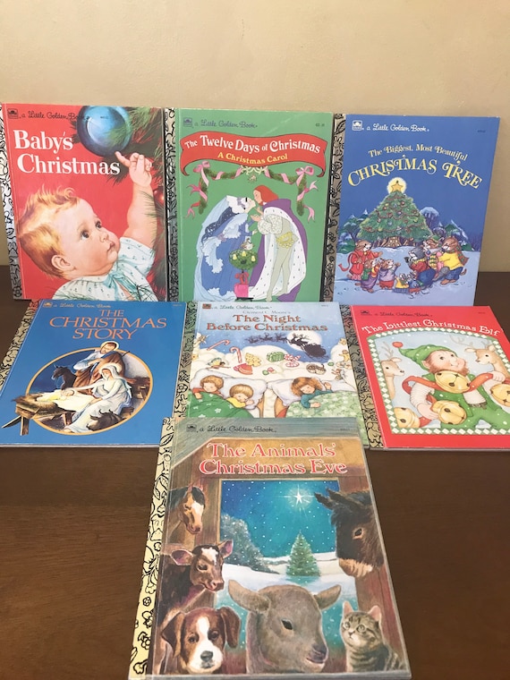Assorted Christmas Little Golden Book Titles - Religious