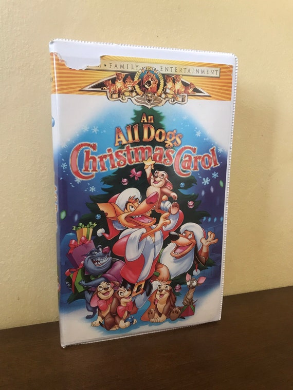 An All Dogs Christmas Carol VHS 1998 Vintage 90s Christmas  Etsy