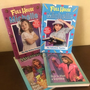 Full House Michelle Books 90s Full House Books, Michelle Tanner Books, Mary-Kate Ashley Olsen as Michelle Tanner, Full House TV Show