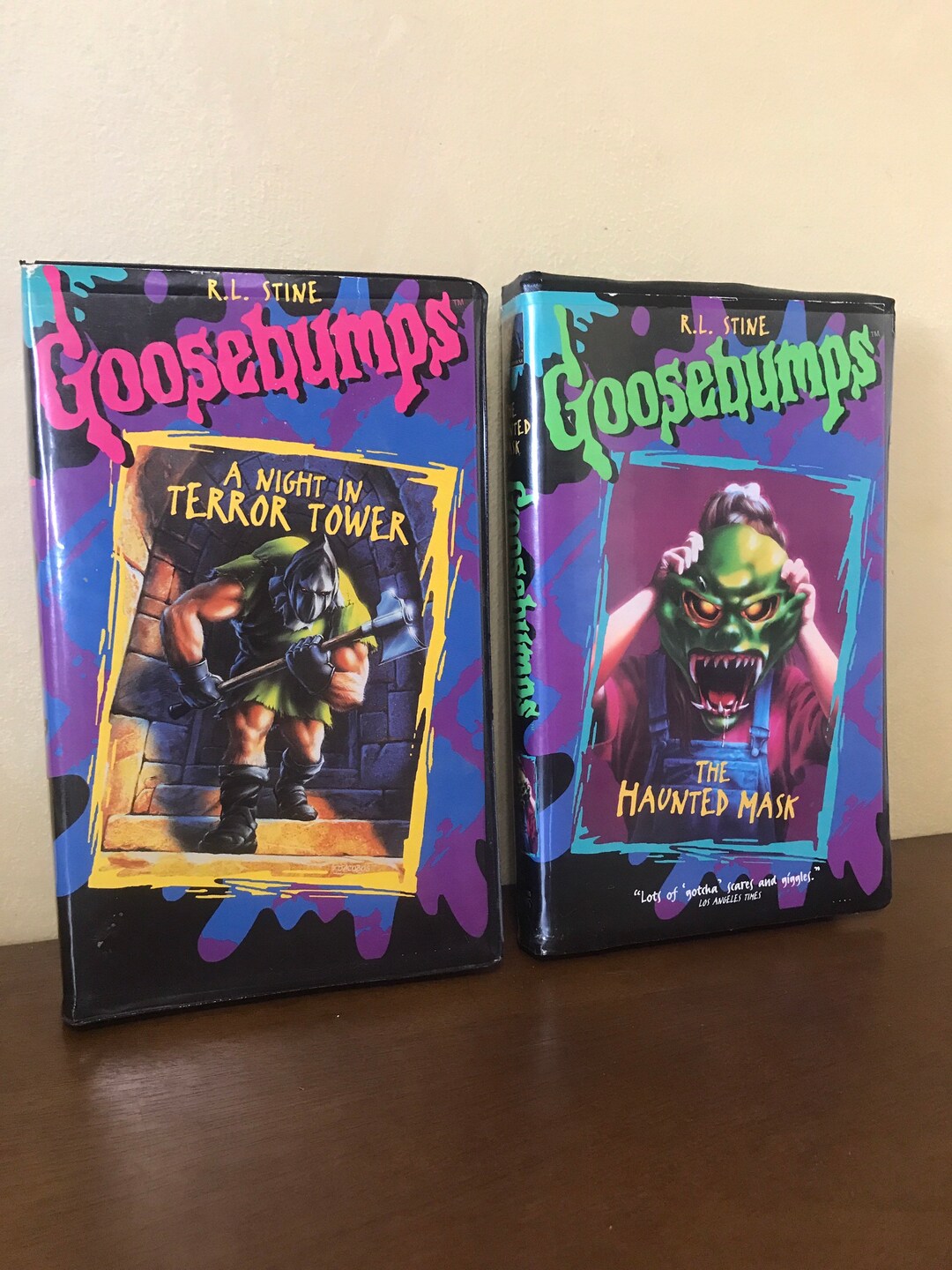 Goosebumps VHS Choose Your Title Goosebumps Haunted Mask Etsy