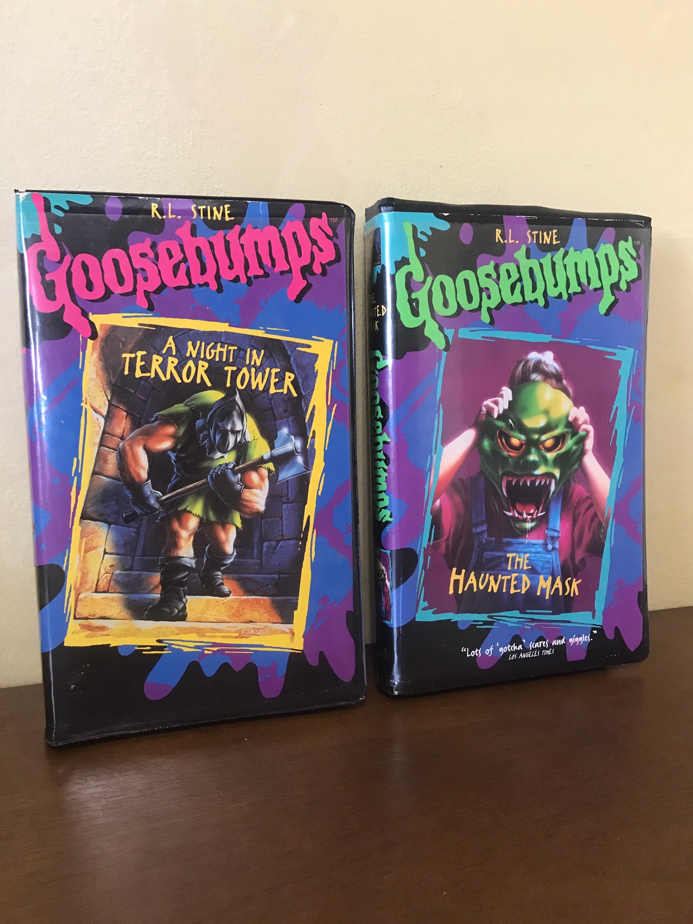 Goosebumps VHS Choose Your Title Goosebumps Haunted Mask Etsy Denmark