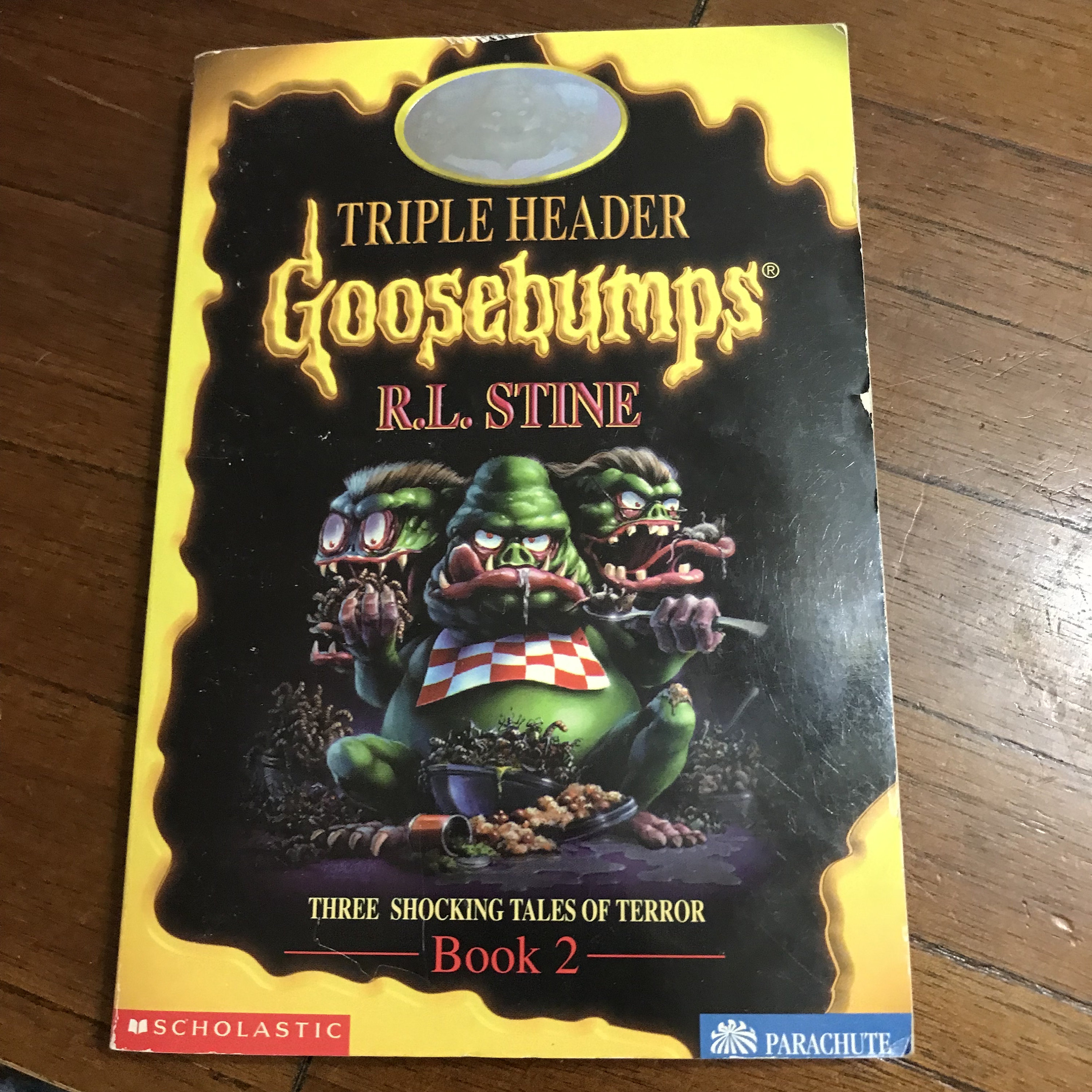 RL Stine Triple Header: Three Shocking Tales of Terror Paperback