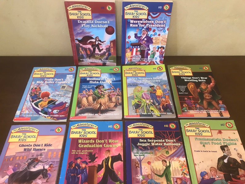 You Choose: The Adventures of the Bailey School Kids Books | Etsy