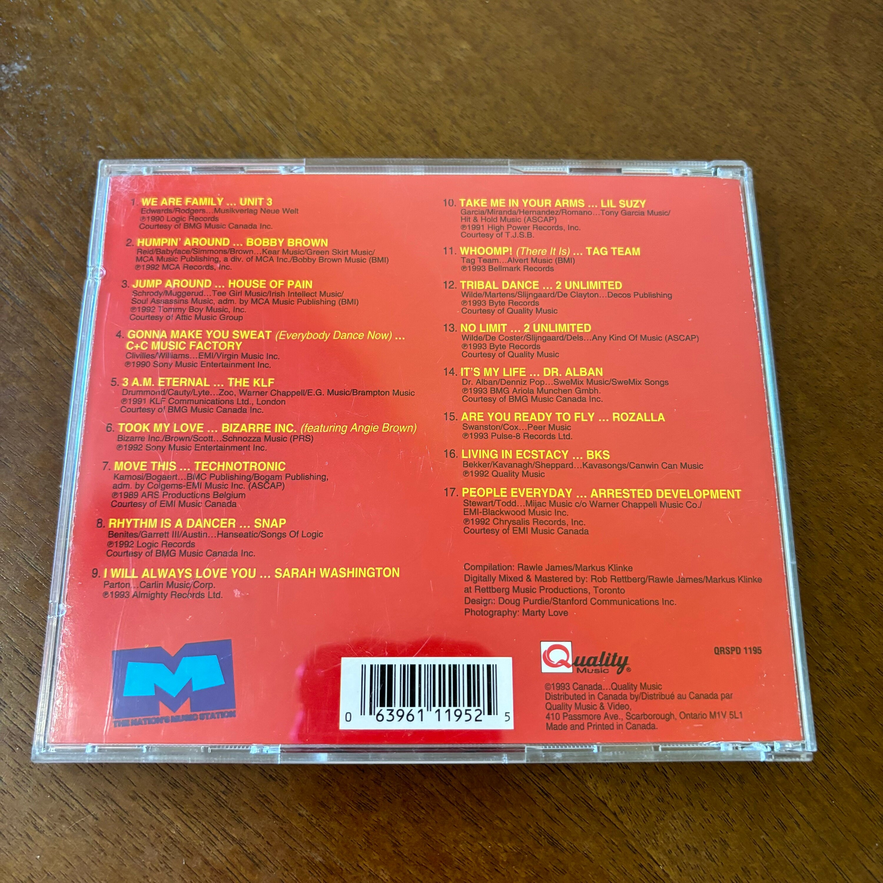 Much Music X-tendamix Dance Mix 1992 and 1993 CD Bundle