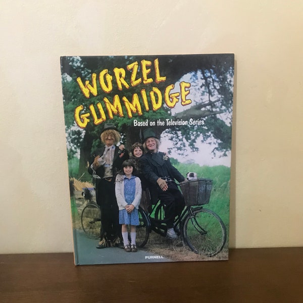 Worzel Gummidge Based on the Television Series 1980 Purnell Books, Hardcover, Childhood Show Tie-Ins 70s 80s TV Classics
