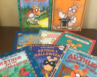 Arthur Books Scholastic Marc Brown | Arthur Reed 90s Popular TV Omg I Had That Description | Arthur Aardvark Books 90s Marc Brown Arthur