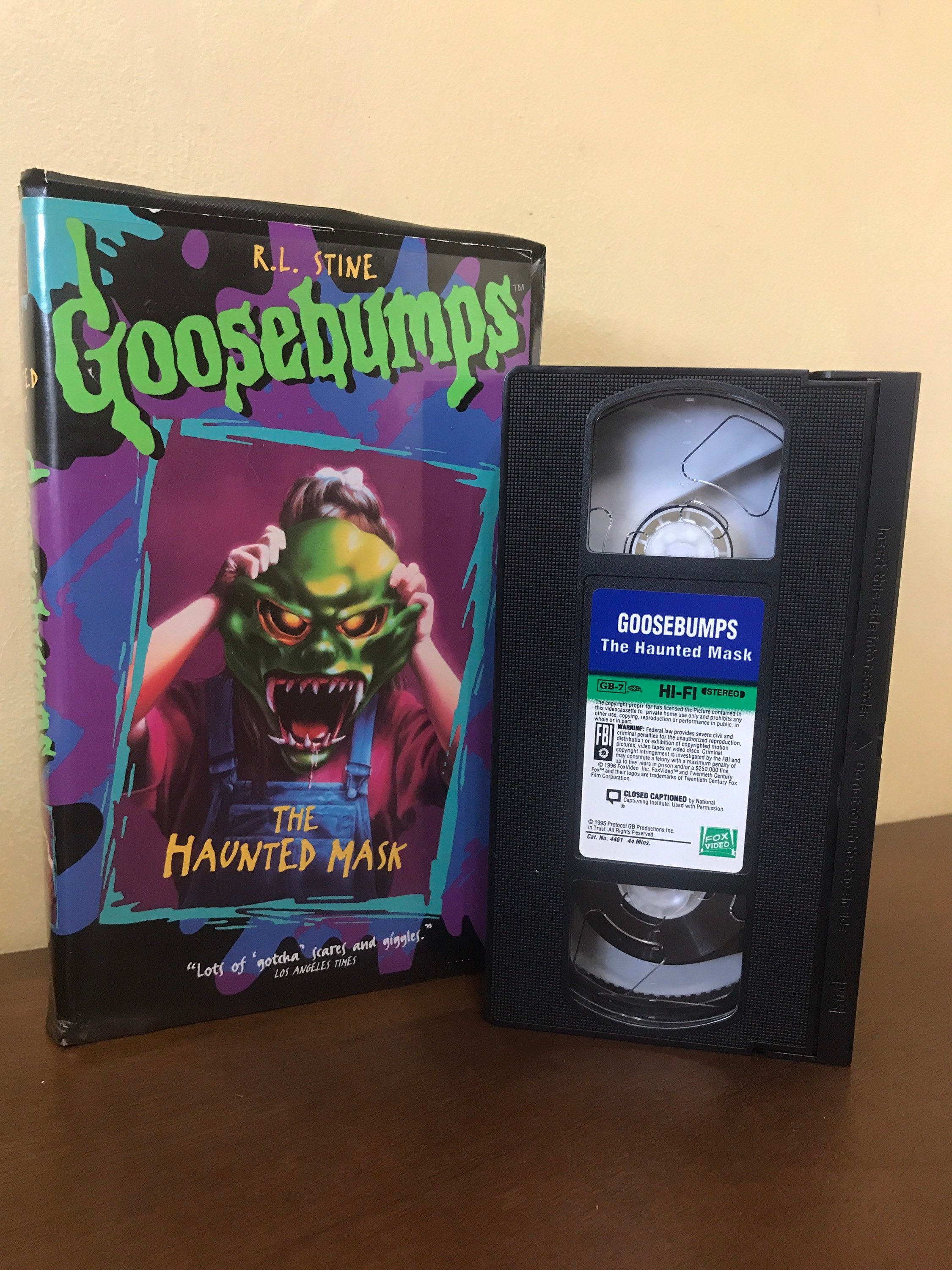 Goosebumps VHS Choose Your Title Goosebumps Haunted Mask Etsy Denmark