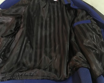 AC Delco Racing Jacket - Choko Motorsports Leather Wool Varsity