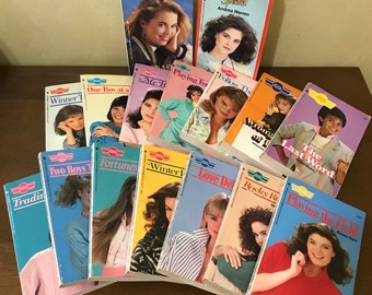 Vintage Sweet Dreams Young Adult Romance Book Series, Teen Romance 80s Novels, Young Love Readers