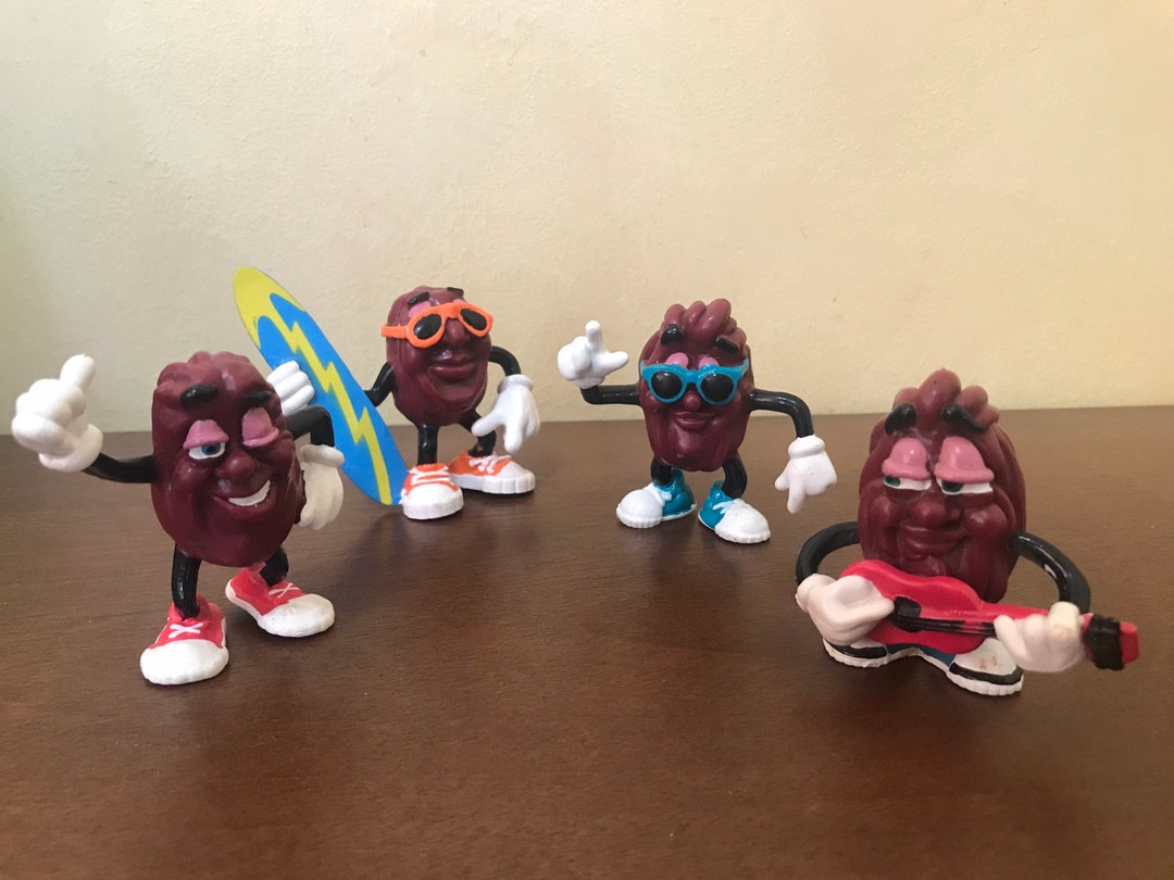 Vintage California Raisin Plush With Rubber Face 1980's 12