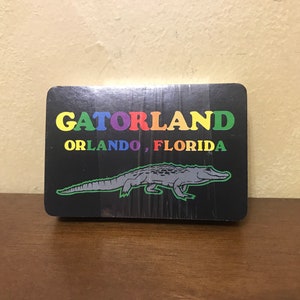 Gatorland Orlando Floride Cartes à jouer souvenirs | | vintage Florida Playing Cards Souvenir Gatorland | Orlando Floride Souvenirs