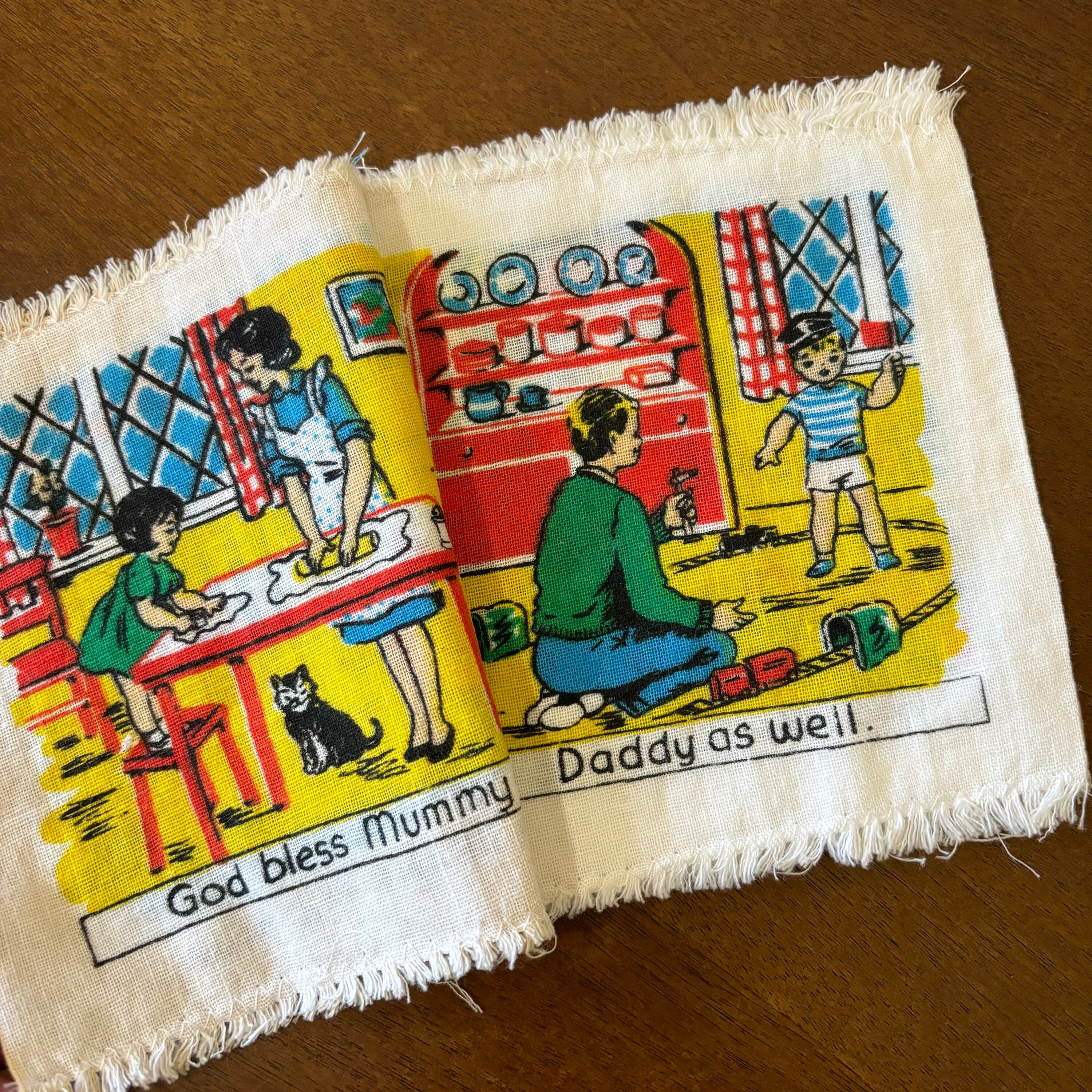 God Bless A Dean's Rag Book, Dean's Rag Books Cloth Baby Safe