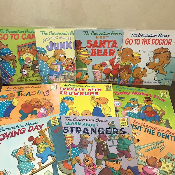 The Berenstain Bears Books 80s Childhood Reads | Assorted Titles Available Omg I Had That Berenstein Bears 80s Nostalgic Childhood 80s 90s