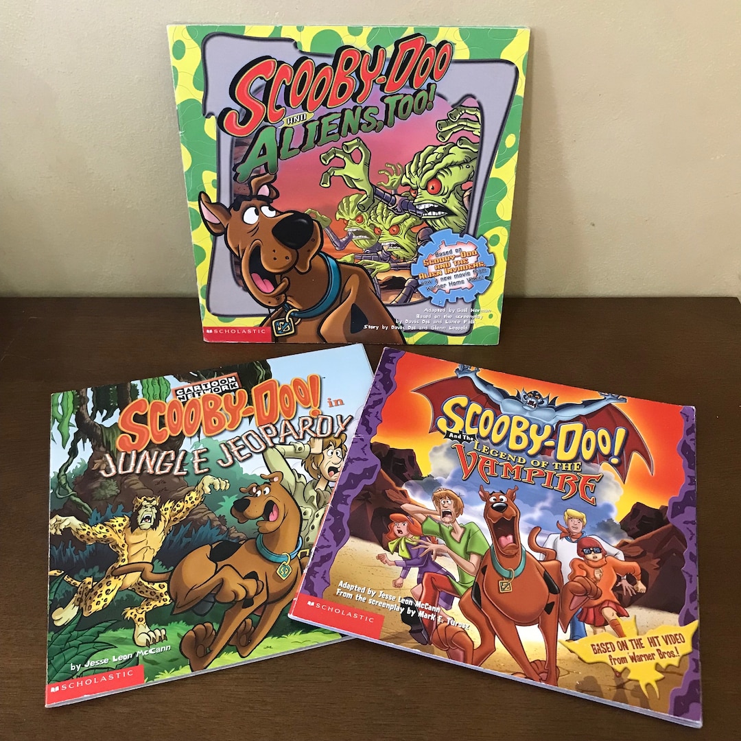 Scooby Doo Cartoon Network Scholastic 90s | CHOOSE ONE