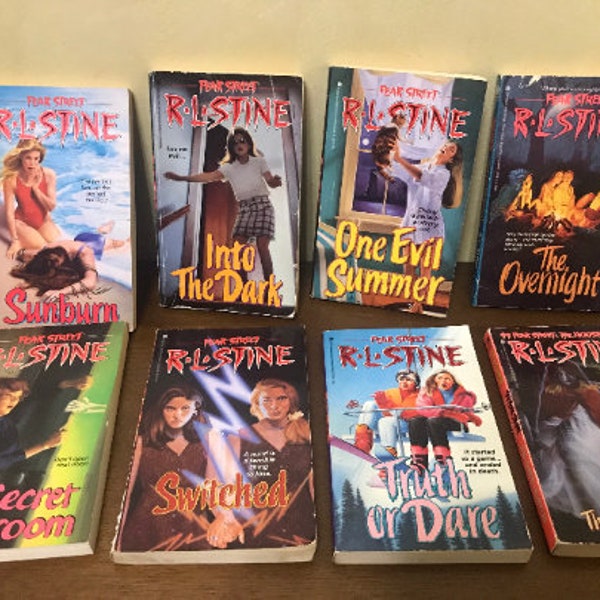 Original Rl Stine Fear Street Horror Book Series | Omg I Had That 90s Teen Horror Reads | RL Stine Thriller Books 90s Fear Street