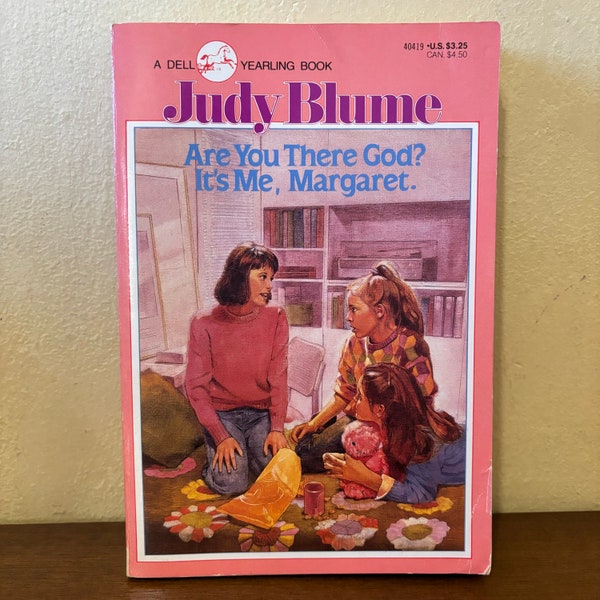 Are You There God It's Me Margaret - Judy Blume 1986 Edition |  Bloom Popular Book Series 80s 90s | YA Teen Reads 90s | Teen Summer Reads