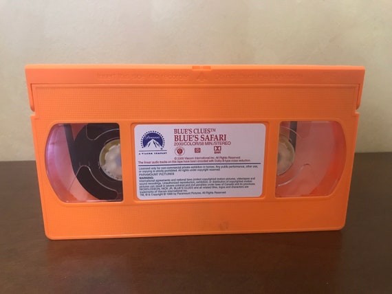 Blues Clues Vhs Various Title Choose Blues Big Musical Etsy Canada