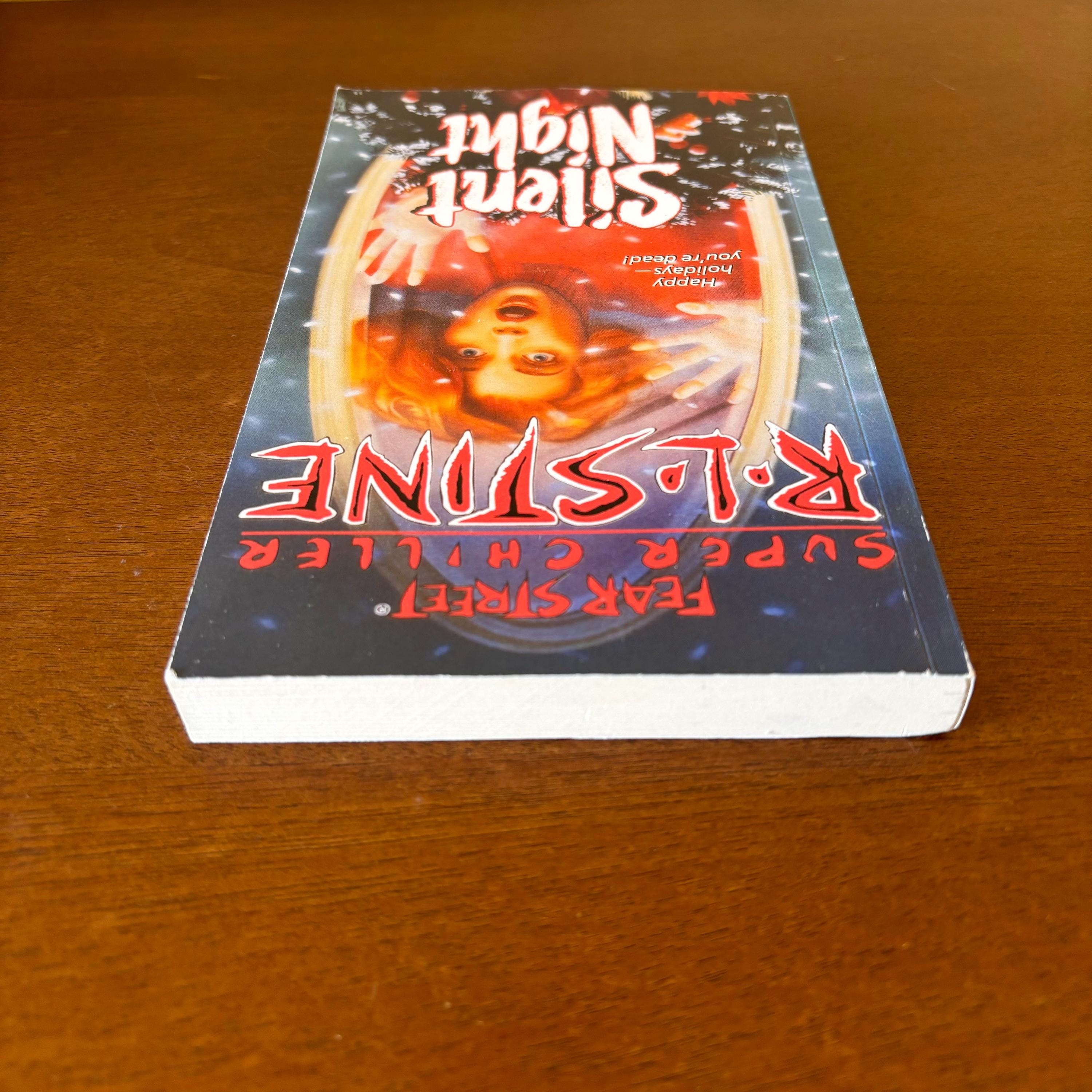 RL Stine Silent Night LARGE Paperback 2003 Simon Pulse Teen