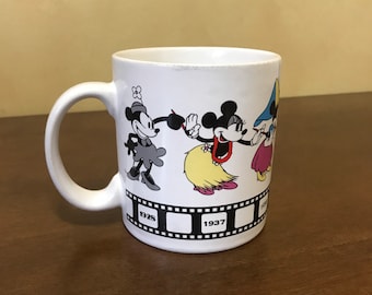 Vintage Disney Minnie Through the Years Mug - Vintage Minnie Mouse Kitchen Decor Mugs Disney - Vintage Applause Mugs