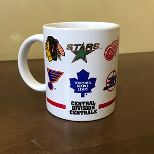 1993 Maxwell House Max Coffee Mug NHL Central Division, 90s NHL Logos,  Leafs, Dallas Stars, St Louis, Winnipeg Jets, Blackhawks, Red Wings - Etsy  Australia