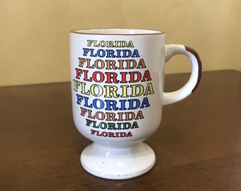 Details about   Vintage Mid to Late 1970's Florida Souvenir Soup Mugs 
