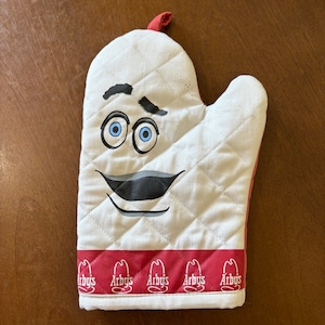 Vintage Arby's 2003 Oven Mitt Mascot, Arby's Commercial