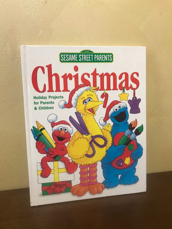 Sesame Street Parents Christmas Holiday Projects Book 1998