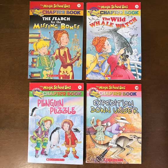 The Magic School Bus Chapter Book Series, Scholastic 90s - Etsy