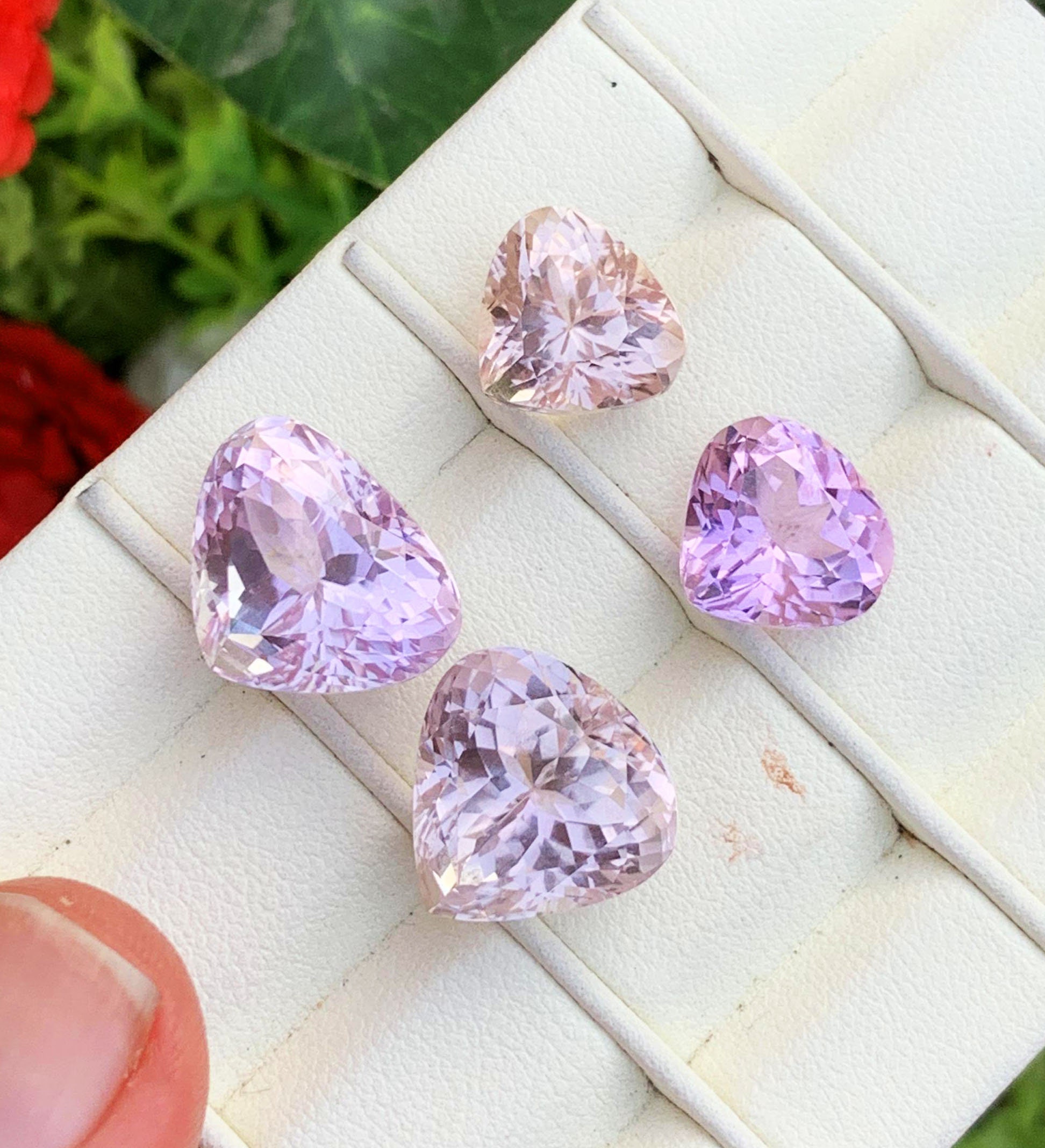 Kunzite var Spodumene Gemstone Set For Ring/Jewelry 45 CT Etsy