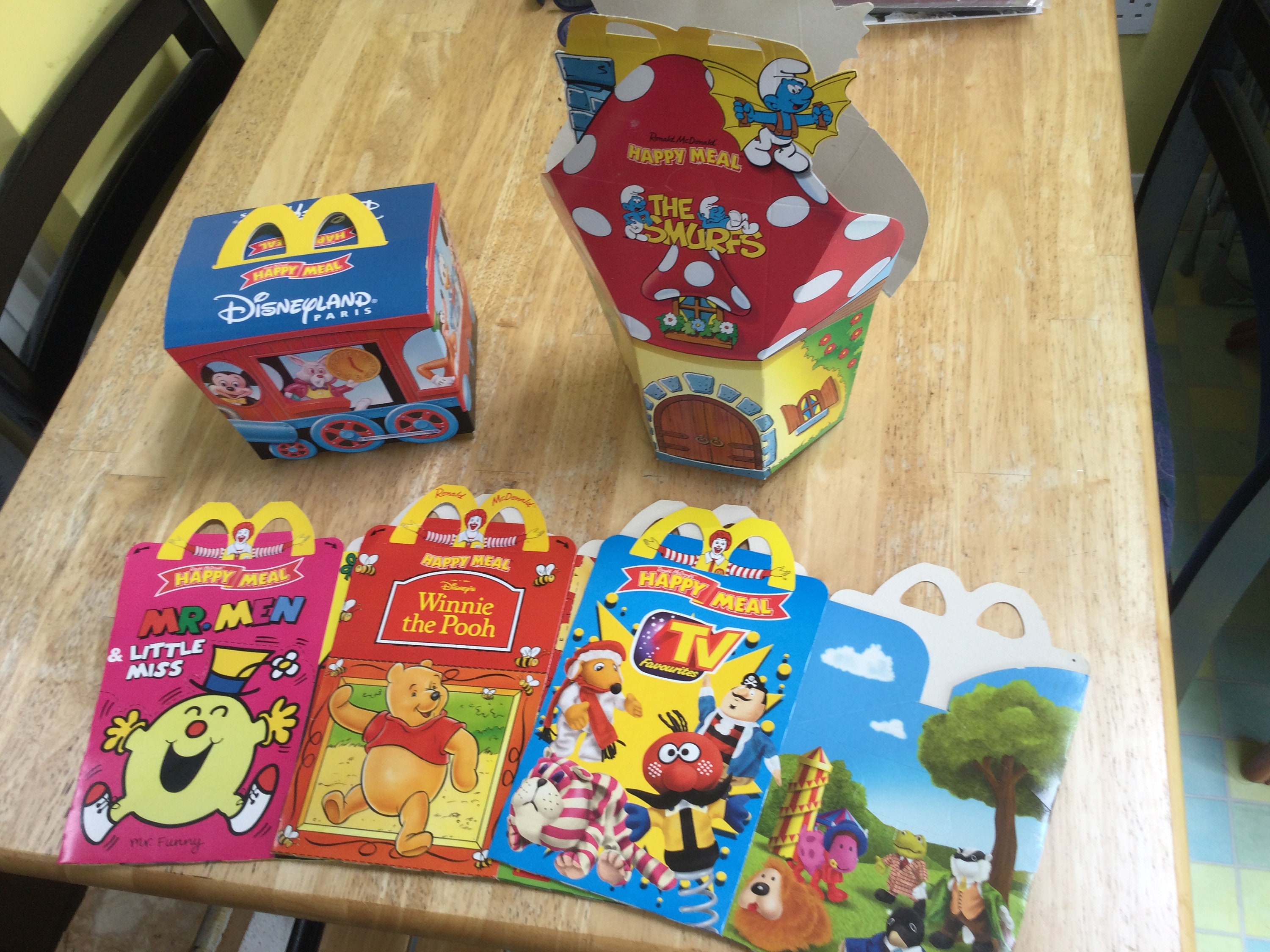 Happy Meal Boxes for Party Bags Choose a Theme.10 Etsy