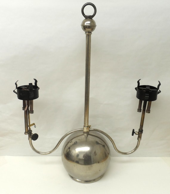 Antique Coleman Quick Lite Chandelier - Model P Lamp - Etsy