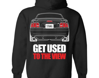1994-98 Ford SVT Cobra Mustang Coupe Color Outline Design Hat Cap